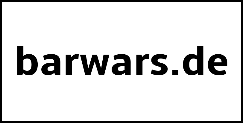 barwars.de