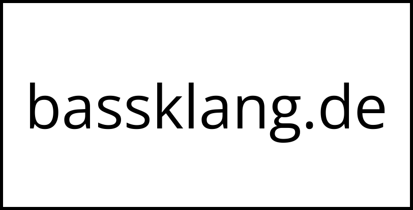 bassklang.de