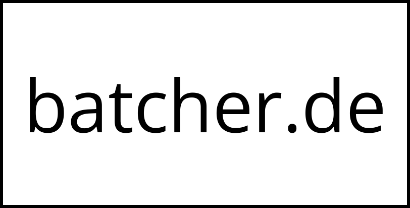 batcher.de