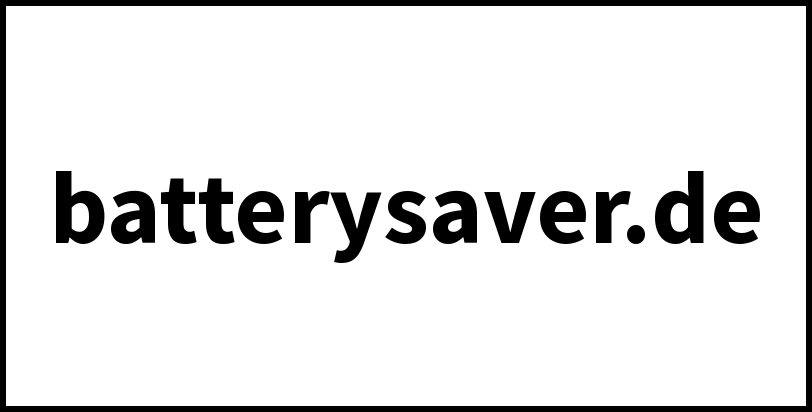 batterysaver.de