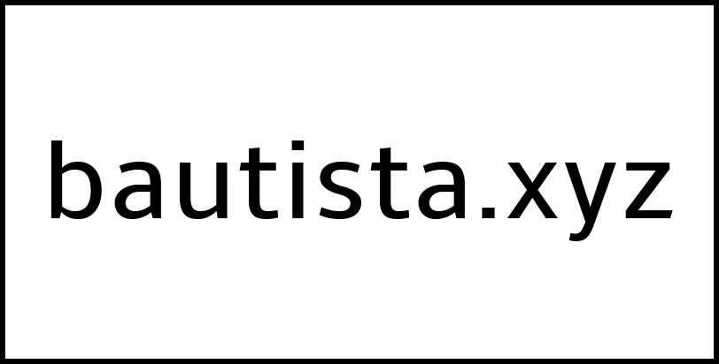 bautista.xyz