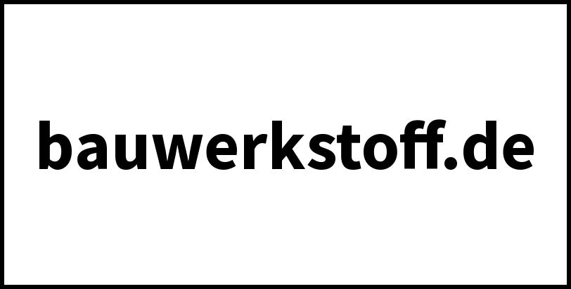 bauwerkstoff.de