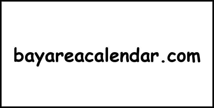 bayareacalendar.com