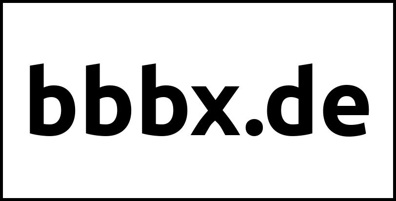 bbbx.de