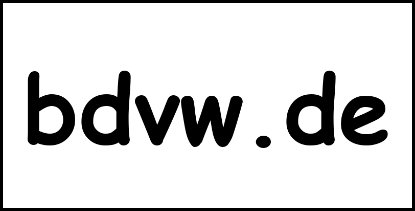 bdvw.de