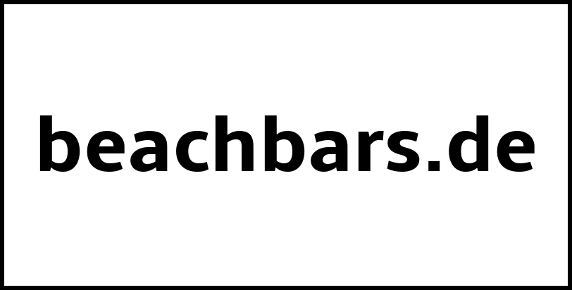 beachbars.de