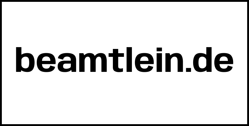 beamtlein.de