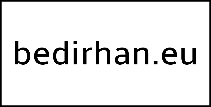 bedirhan.eu