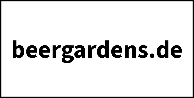 beergardens.de