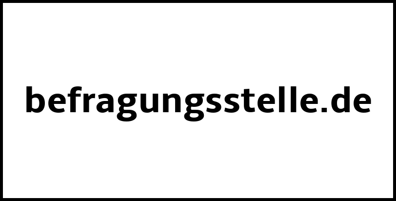 befragungsstelle.de