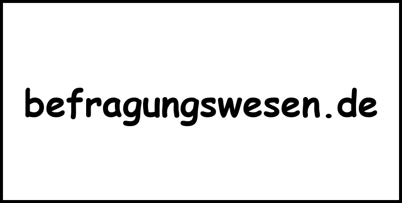 befragungswesen.de