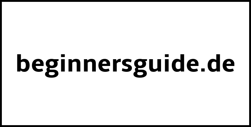 beginnersguide.de