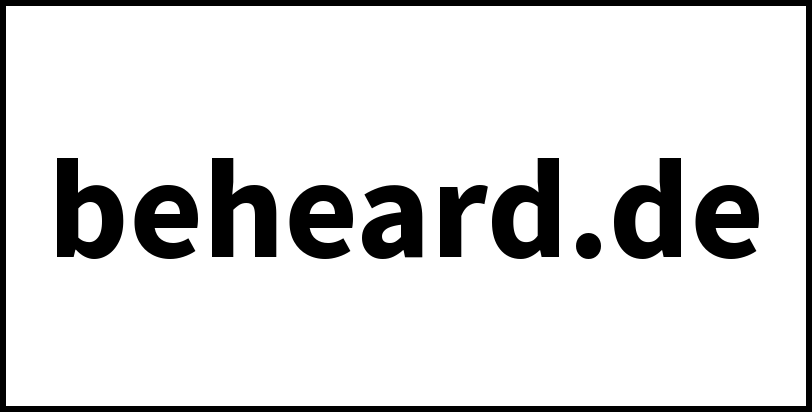 beheard.de