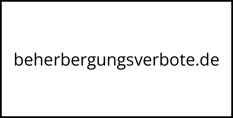 beherbergungsverbote.de