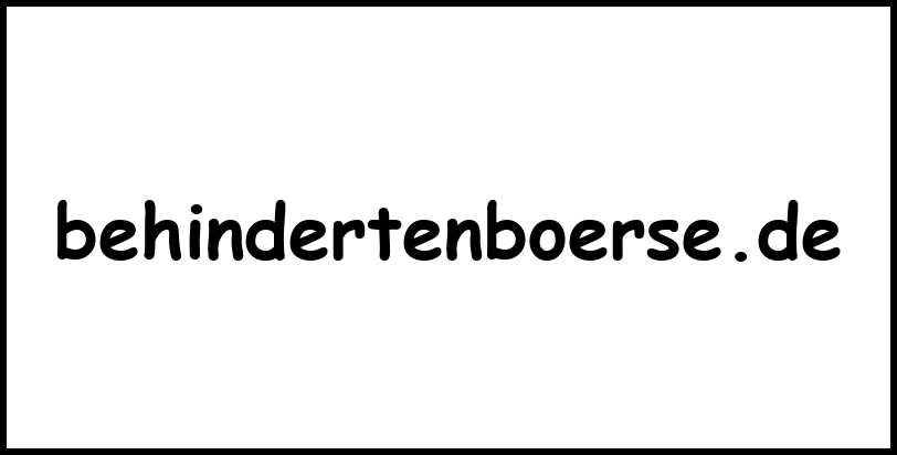 behindertenboerse.de