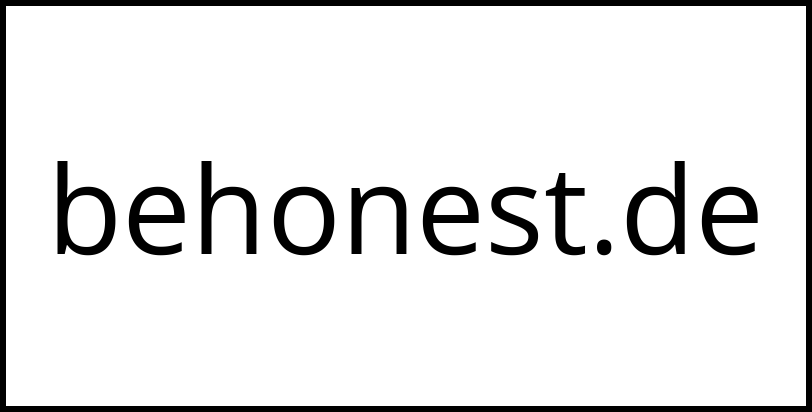 behonest.de