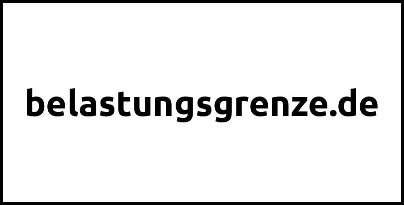 belastungsgrenze.de