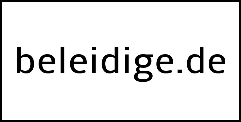 beleidige.de