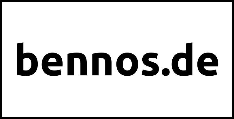 bennos.de