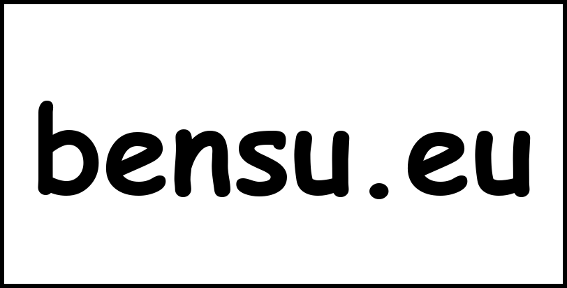 bensu.eu