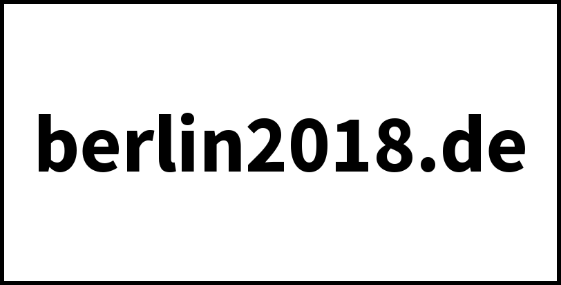 berlin2018.de