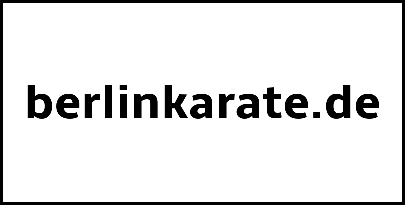 berlinkarate.de