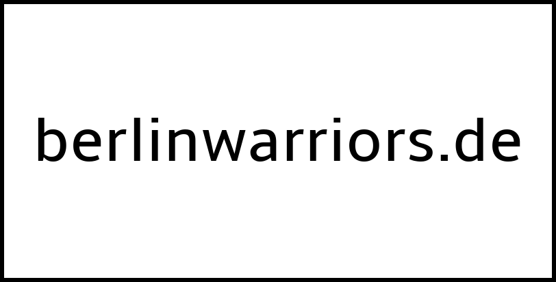 berlinwarriors.de