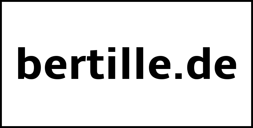 bertille.de