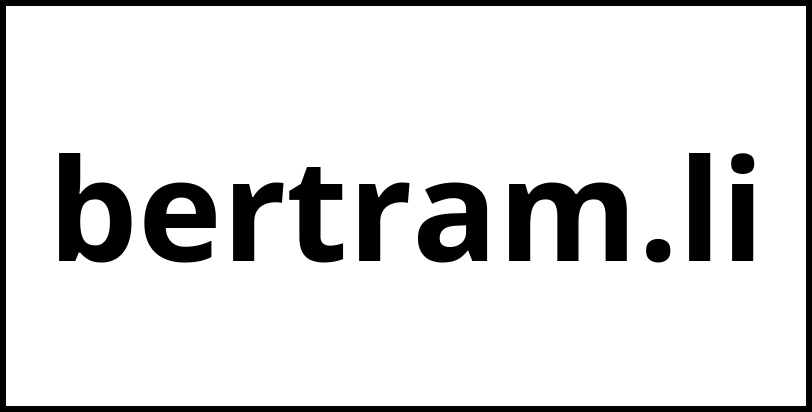 bertram.li