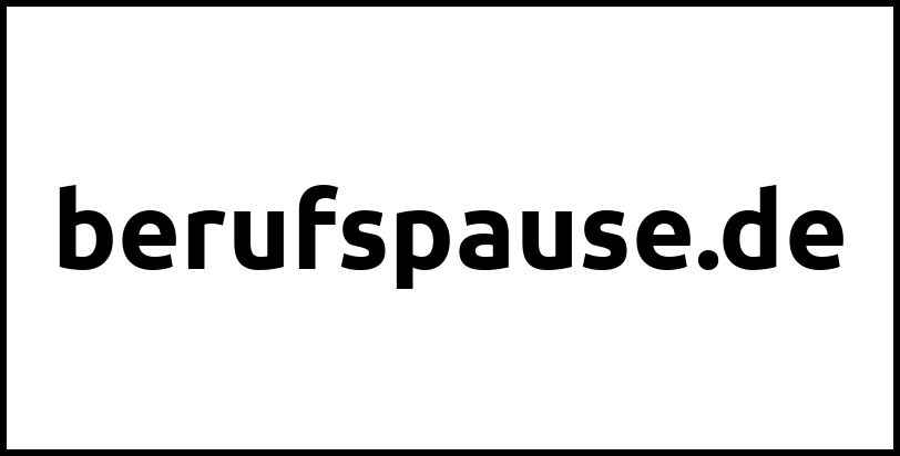 berufspause.de