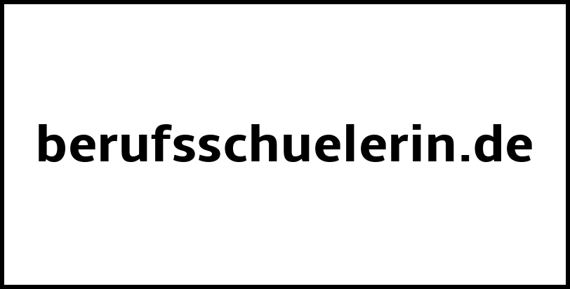 berufsschuelerin.de