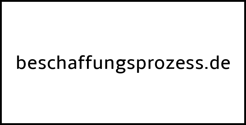 beschaffungsprozess.de