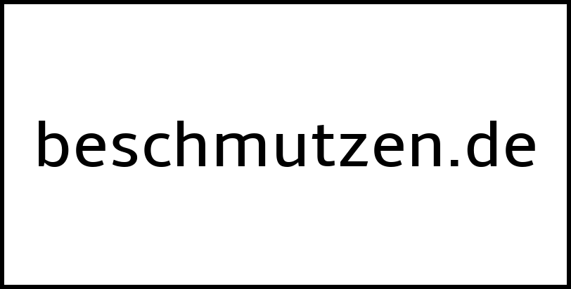 beschmutzen.de