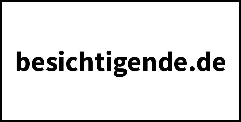 besichtigende.de