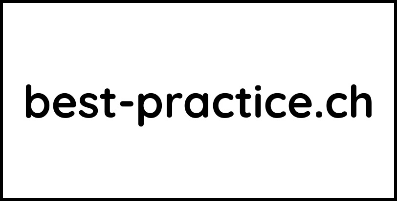 best-practice.ch