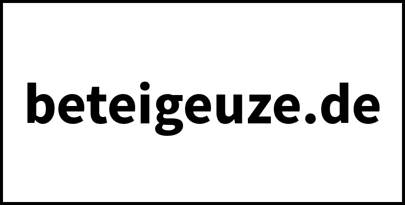 beteigeuze.de