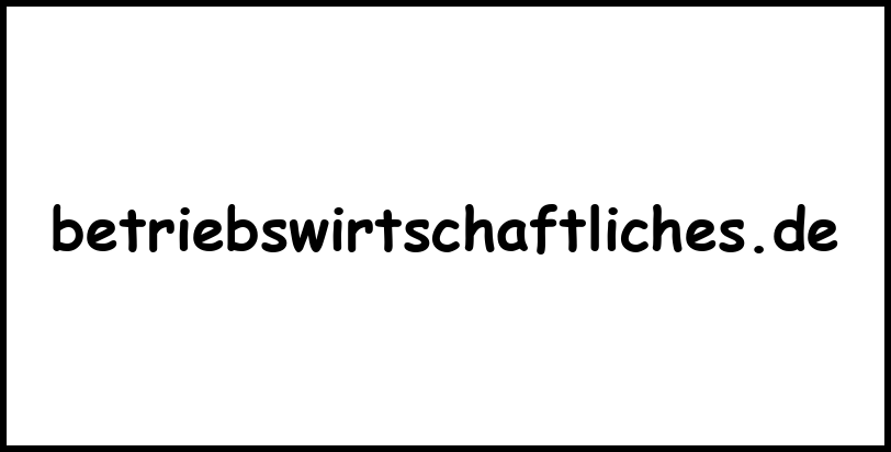 betriebswirtschaftliches.de