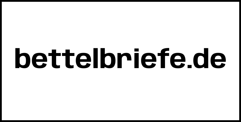 bettelbriefe.de