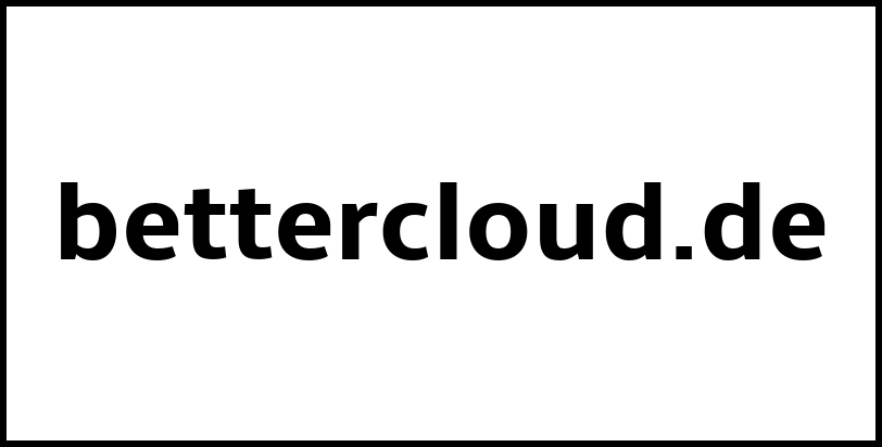 bettercloud.de