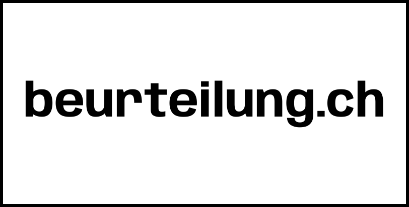 beurteilung.ch