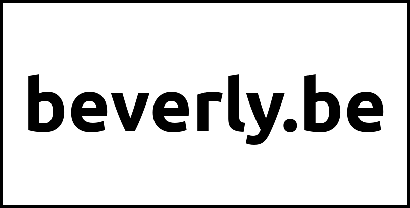 beverly.be