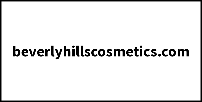 beverlyhillscosmetics.com