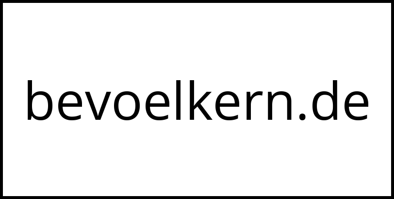 bevoelkern.de