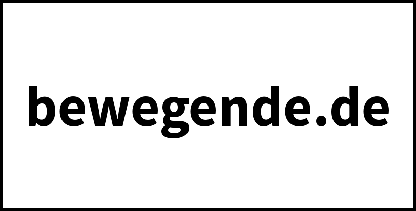 bewegende.de