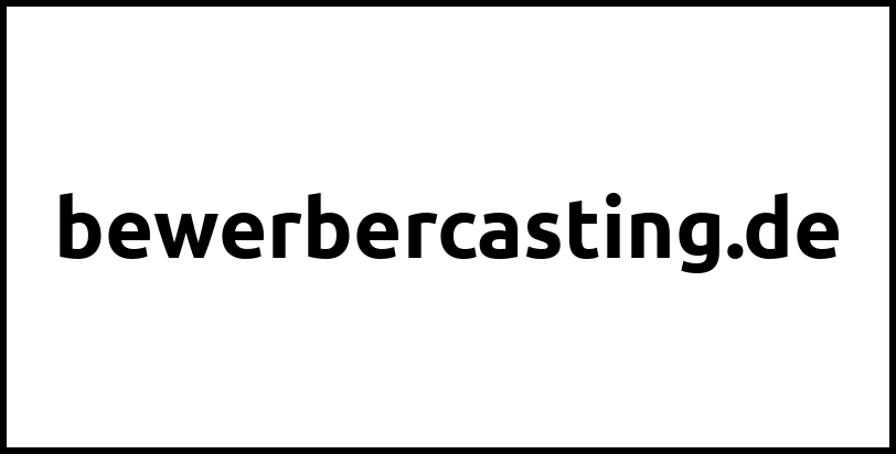 bewerbercasting.de