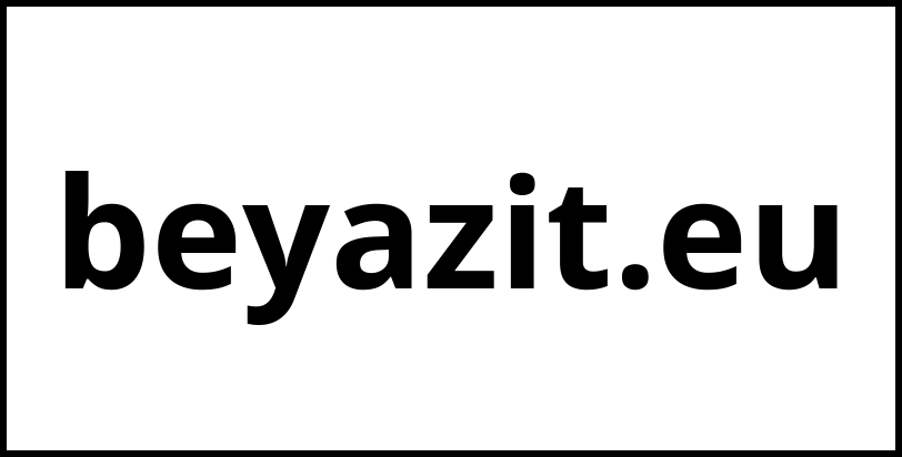 beyazit.eu