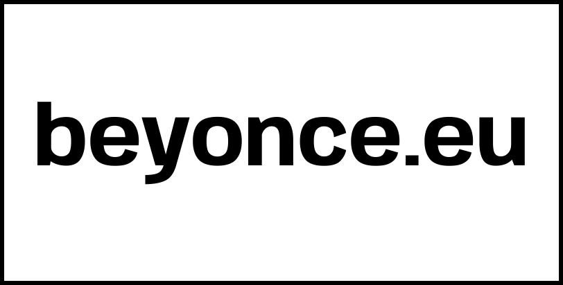 beyonce.eu