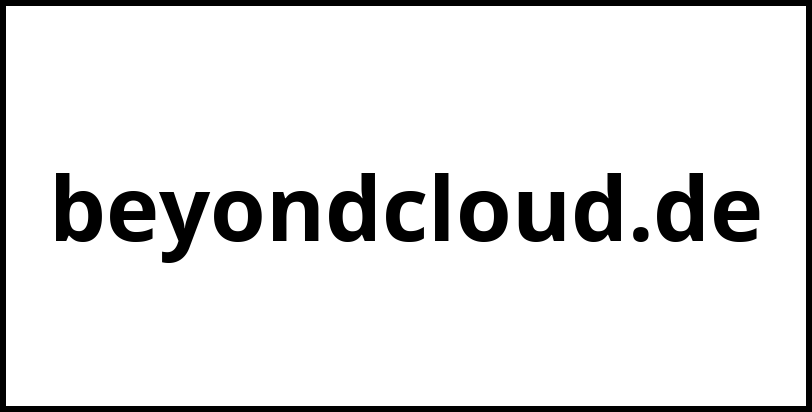 beyondcloud.de