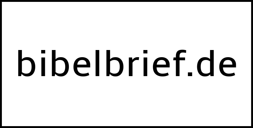 bibelbrief.de