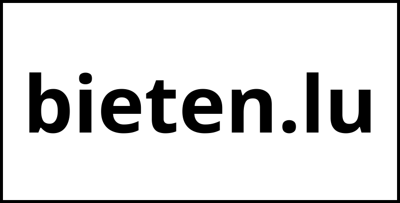 bieten.lu